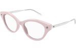 Brillen Alexander McQueen AM0485O 003 Cat Eye Roze