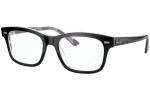 Brillen Ray-Ban Mr Burbank RX5383 8089 Vierkant Zwart