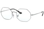 Brillen Ray-Ban Octagon RX1972V 2501 Ronde Zilver