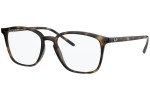 Brillen Ray-Ban RX7185 2012 Vierkant Havana