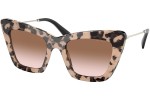 Zonnebril Miu Miu MU01WS 07D0A6 Cat Eye Havana